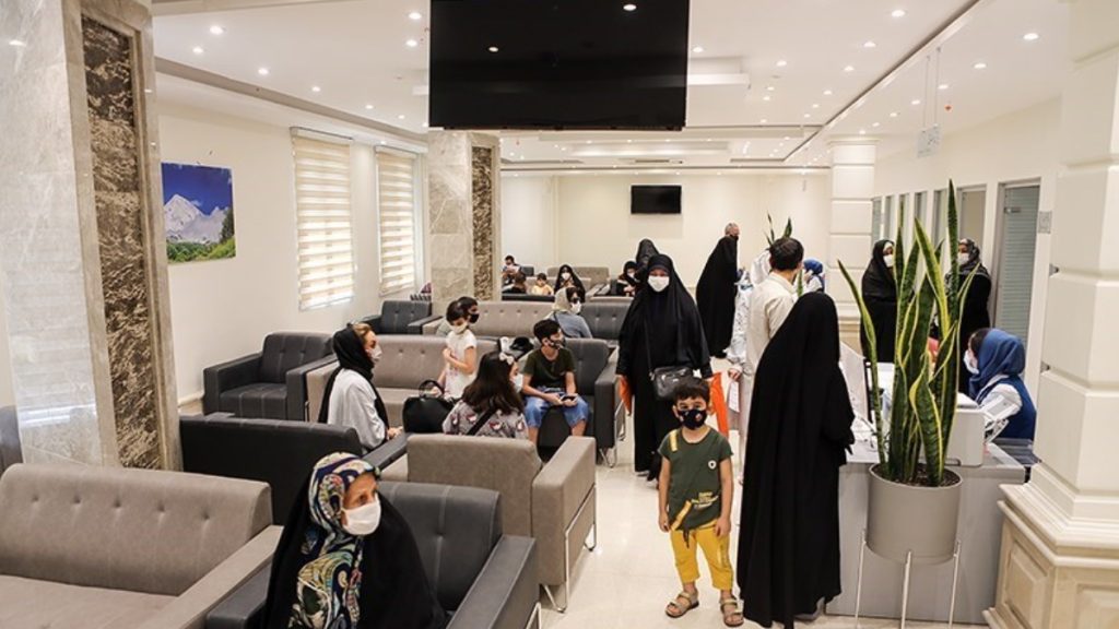 تصویری از یک مرکز پزشکی در شهر ری 